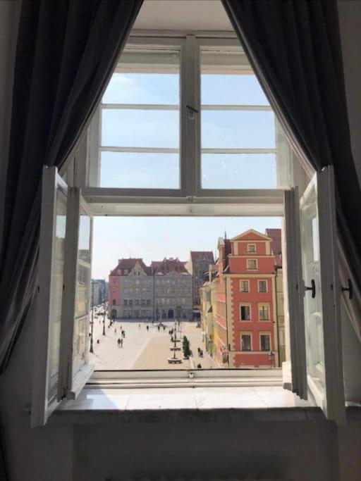 Appartamento Widok Na Rynek Breslavia Esterno foto