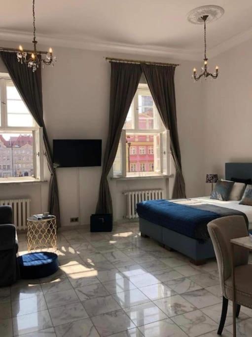 Appartamento Widok Na Rynek Breslavia Esterno foto