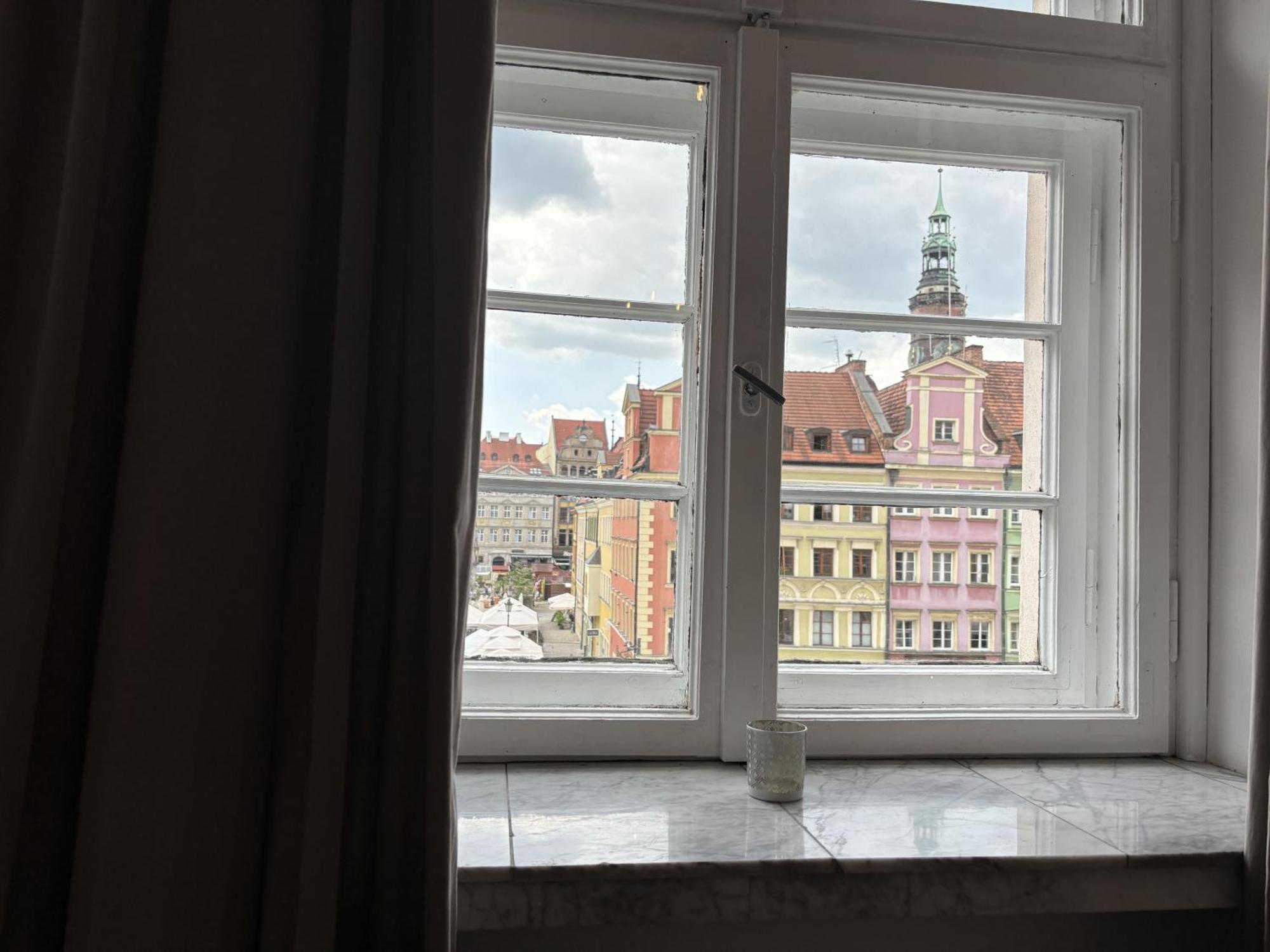 Appartamento Widok Na Rynek Breslavia Esterno foto