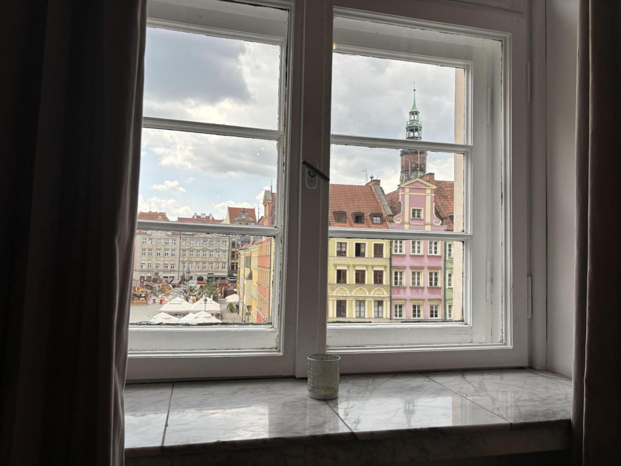 Appartamento Widok Na Rynek Breslavia Esterno foto