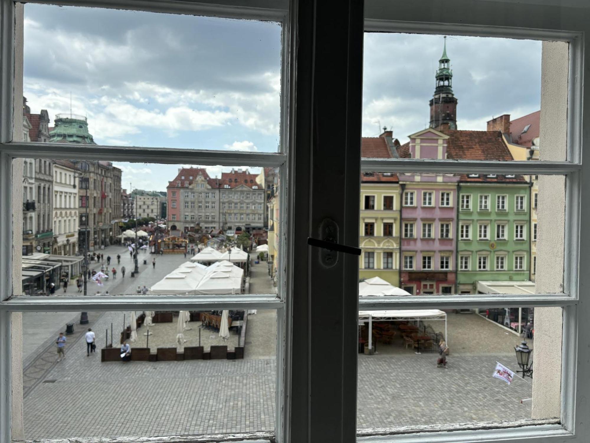 Appartamento Widok Na Rynek Breslavia Esterno foto
