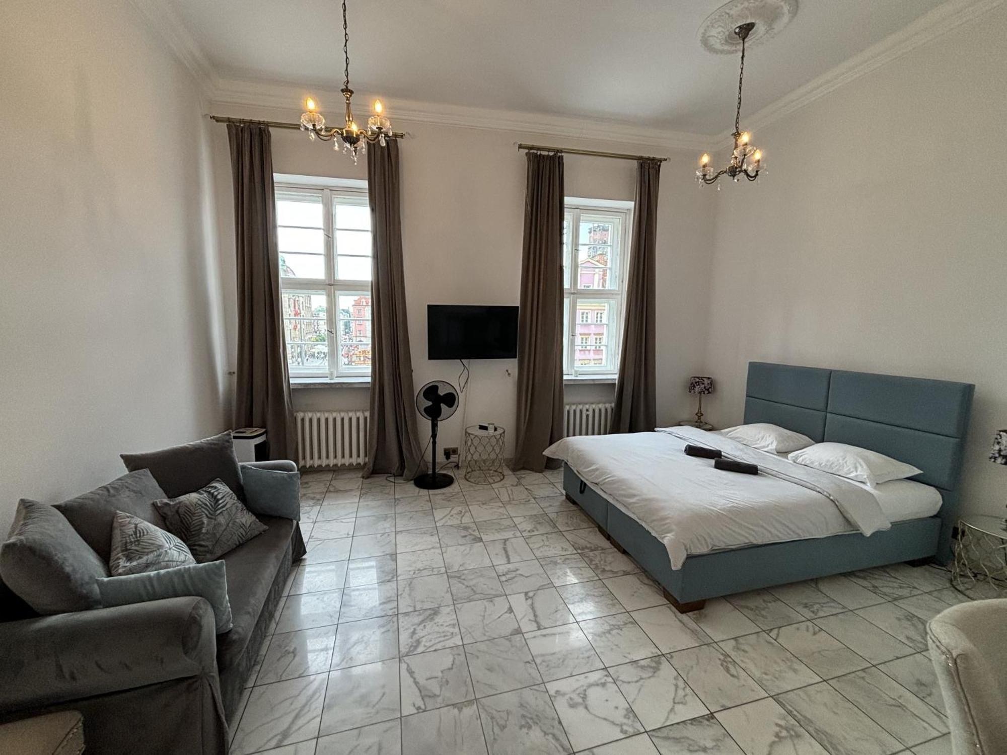 Appartamento Widok Na Rynek Breslavia Esterno foto