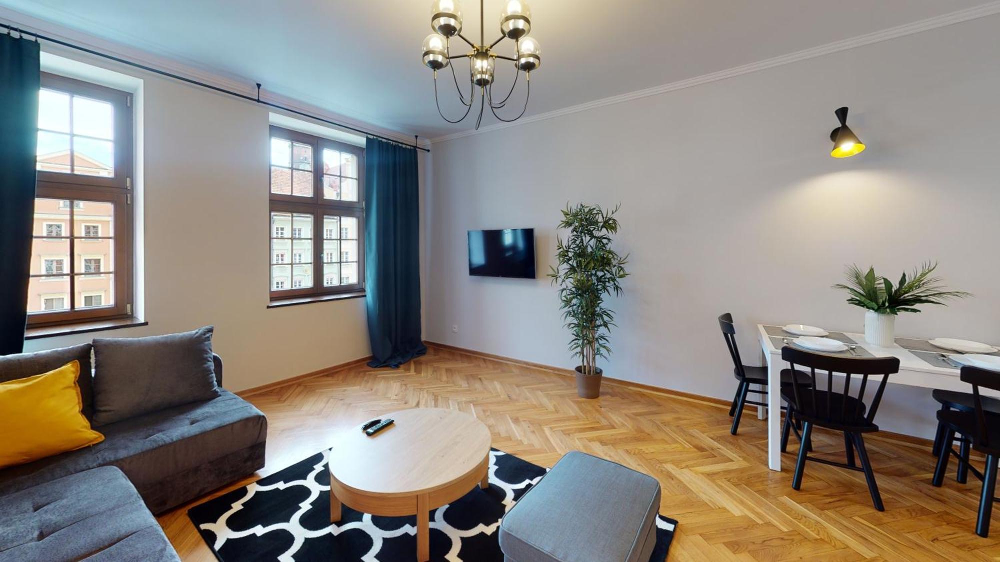 Appartamento Widok Na Rynek Breslavia Esterno foto